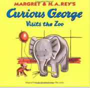 おさるのジョージ　英語　絵本 Curious George\u0027s ABCs ［おさるのジョージ］（洋書） ボードブック